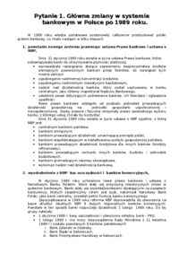 Pytania z bankowości 100 stron