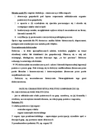 Ogólna charakterystyka polityki gospodarczej