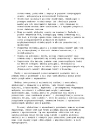 Ekonomia - Globalizacja, referat