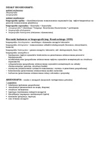 Biogeografia - materiały