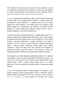 Prawo Unii Europejskiej - notatki z wykładów.