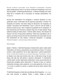 Rzecznik Praw Obywatelskich Unii Europejskiej, Rada Europejska