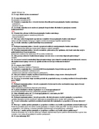 Polityka pieniężna - pytania i odpowiedzi do egzaminu