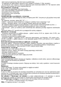 Technologie: kwasu cytrynowego, serów