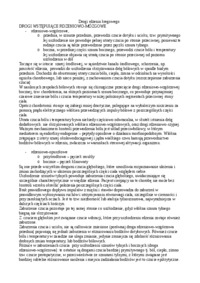 Budowa rdzenia kręgowego i urazy; Przerwanie rdzenia kręgowego - objawy