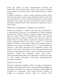 Dioksyny - skutki i szkodliwość 