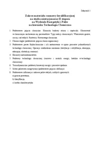 Studia II stopnia, Kraków, AGH, wydział energetyki i paliw, energetyka, niestacjonarne, egzamin wstępny, test, pytania, zagadnienia, SUM