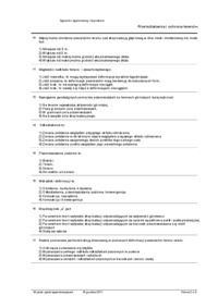 Studia II stopnia, Kraków, AGH, wydz GGiIŚ, przekształcenia i ochrona terenów, stacjonarne, egzamin wstępny, SUM, test