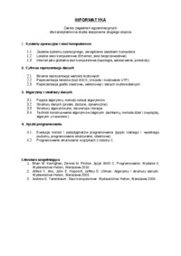 studia-ii-stopnia-krakow-uniwersytet-ekonomiczny-stacjonarne-informatyka-egzamin-wstepny-test-sum-zagadnienia