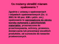 Ogólna charakterystyka tworzyw opakowaniowych