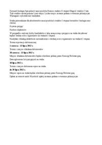 Informacja, studia II stopnia, niestacjonarne, biologia, specjalność nauczycielska, Uniwersytet Pedagogiczny, Kraków