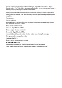 Kryteria przyjęć II stopnia, historia, przesiedlenia, totalitaryzm, zagłada, Uniwersytet Pedagogiczny, Kraków