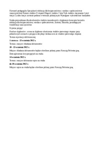 Kryteria przyjęć II stopnia, pedagogika, edukacja dla bezpieczeństwa i wiedza o społeczeństwie (nauczycielska), Uniwersytet Pedagogiczny, Kraków