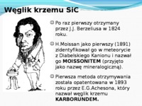 Węglik krzemu- prezentacja
