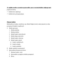 Budżet jako instrument zarzadzania