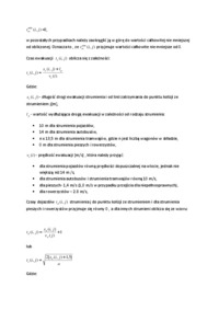 Obliczanie czasów międzyzielonych