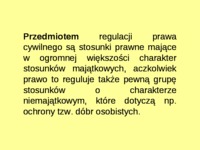 Elementy prawa cywilnego