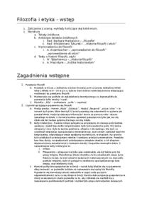 Filozofia - notatki