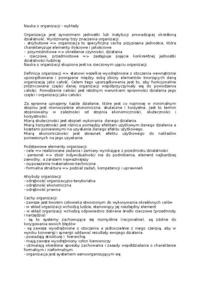 Organizacja notatki