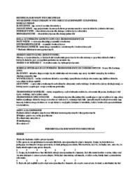 Psychologia rozwojowa - zagadnienia