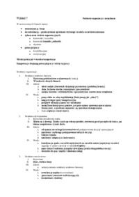 Podstawy organizacji i zarządzania - 13 wykładów