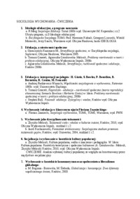 Socjologia wychowania - Edukacja, a nierówności społeczne