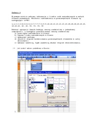 Statystyka - zadania