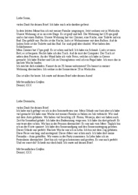 Listy z języka niemieckiego