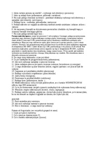 Procesy produkcyjne - pytania