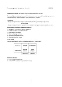 podstawy zarzadzania i organizacji cwiczenia 5