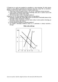 Bezrobocie i inflacja- opracowanie