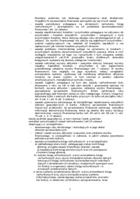 Rachunkowość bankowa 2 - Plan kont