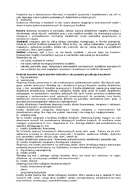 Rachunek kosztów - Koszty prowadzenia działalności 