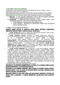 Postępowanie Karne i Procesowe