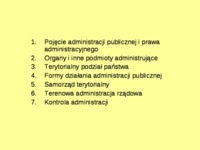 Elementy prawa administracyjnego