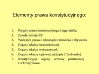 Elementy prawa konstytucyjnego - referendum
