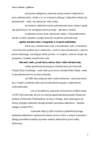 Prawo rodzinne i spadkowe - wykłady