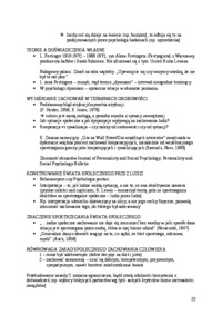 Przedmiot psychologii społecznej - wykłady