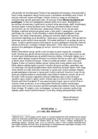 T.Kuhn Struktura rewolucji naukowych