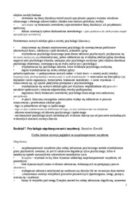 helena-sek-psychologia-kliniczna-streszczenie