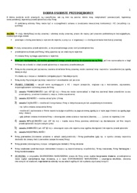 dobra osobiste przedsiebiorcy