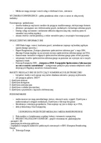 Deficyt demokracji druga faza związana z pluralizmem mediów