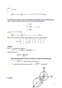 Całka powierzchniowa niezorientowana
