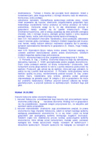 Mikroekonomia- wykłady