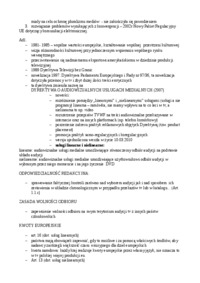 deficyt demokracji,europejska polityka wobec mediów - dyrektywa