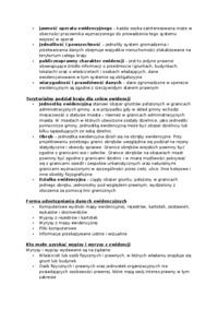 Ewidencja gruntów i budynków