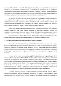 Europa - polityka regionalna zagadnienia
