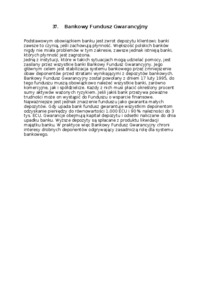 Bankowy Fundusz Gwarancyjny i jego zadania