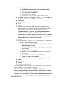 Teoria budowy miast wykłady