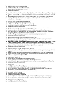 Międzynarodowe stosunki gospodarcze - test - Teoria Heckschera-Ohlina